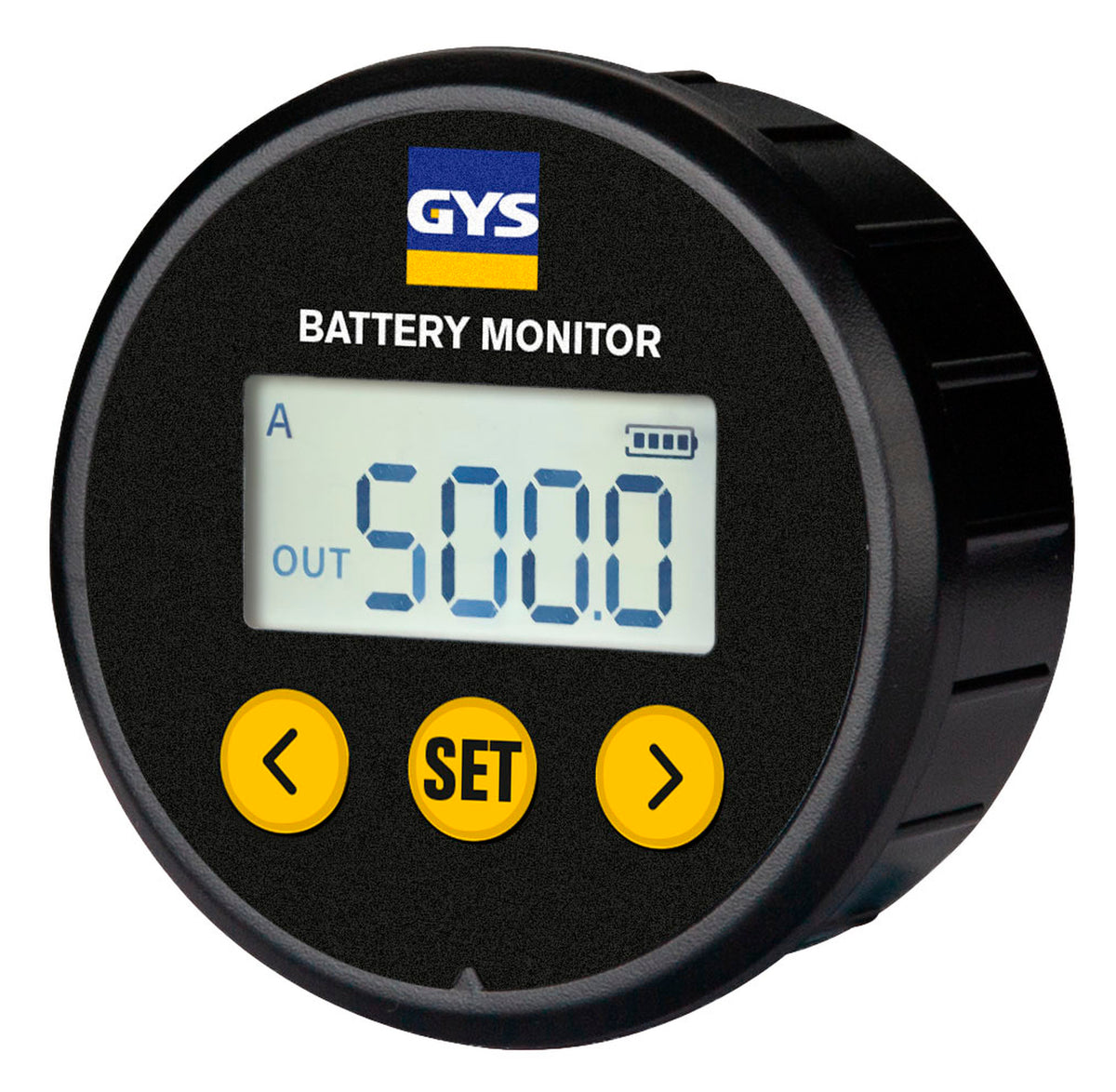 GYS Accumonitor met shunt en display
