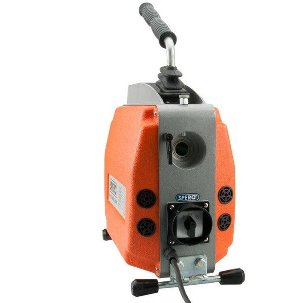 8, 16 & 22mm afvoerontstopper PRO elektrisch roterend - 570Watt - complete set