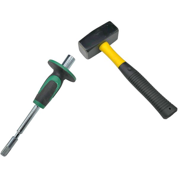 Pendrijver Doorslagpen PRO Kunststof HandvatTBV M12 Slagankers