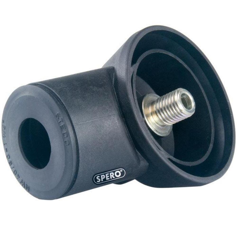 5/8 Kunststof Diamantboor stofadapter M16 (M) - 5/8 (F) Incl. centreerpen