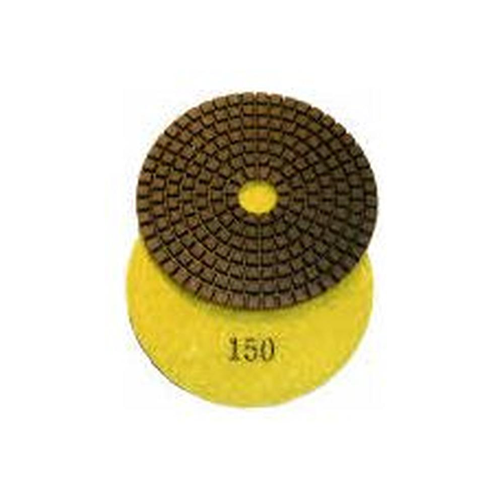 Korrel 150 - Dia:100mm - 6mm Dik Diamant Vloerpolijstschijf - Beton, Terrazzo & Natuursteen NAT