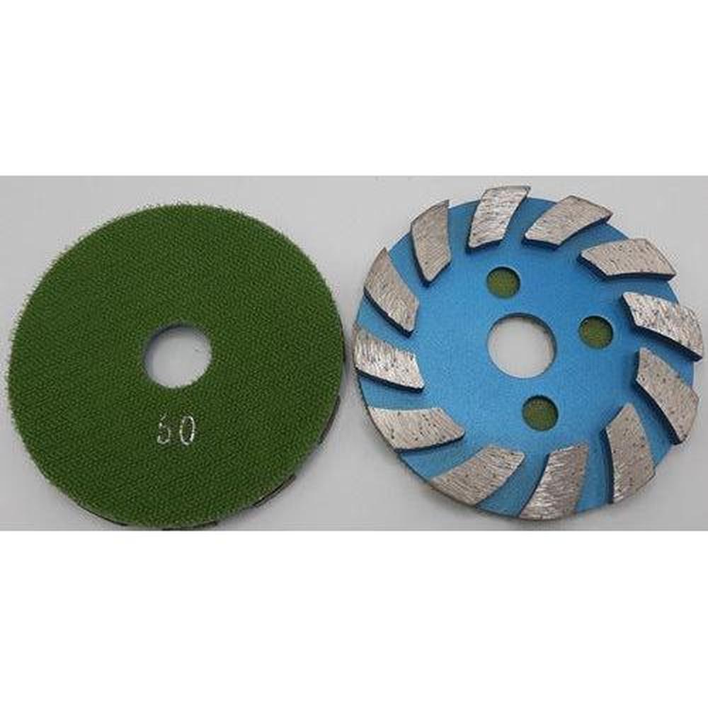 Korrel 50 - 100mm Diamant Slijpschijf - Beton, Terrazzo & Hardsteen