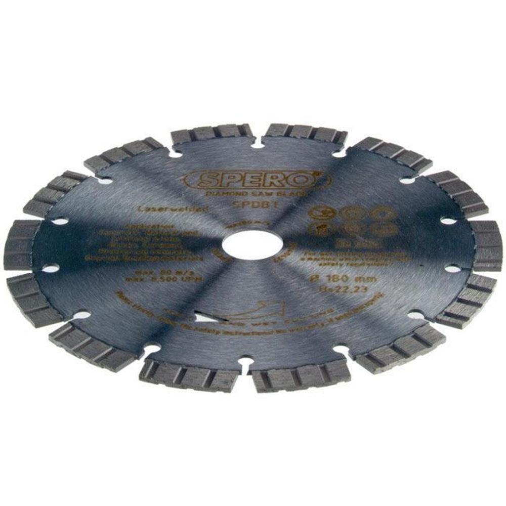 180mm Beton Diamantzaagblad PRO asgat 25.40mm