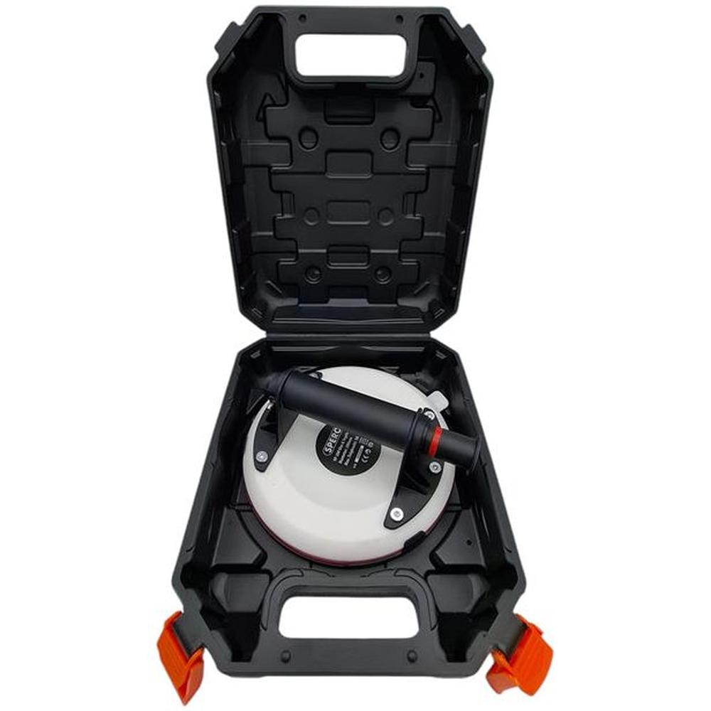 200mm Glas & Tegel Vacuüm Pompzuiger PRO WIT Rubber - Max: 56Kg VP200