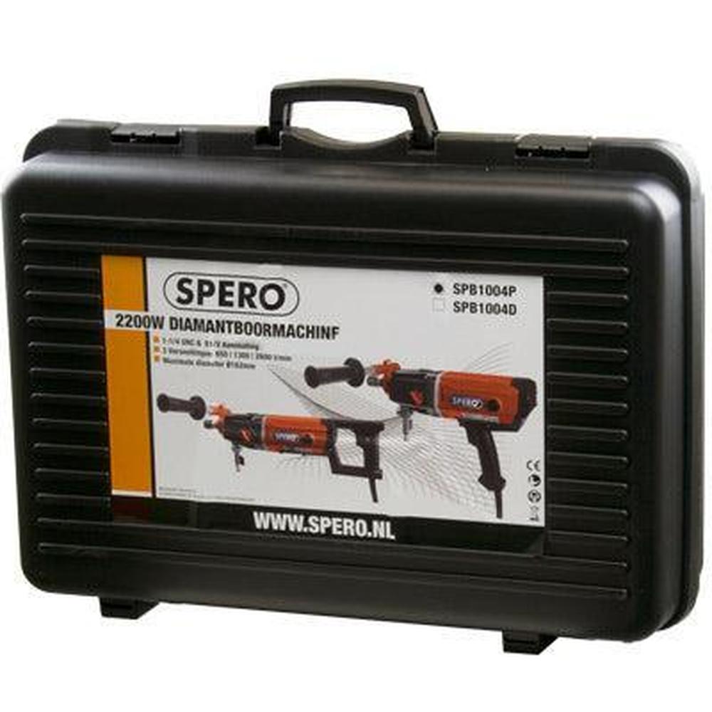 2200Watt Industrie Diamantboormachine met D-greep SPB1004D - Nat Beton