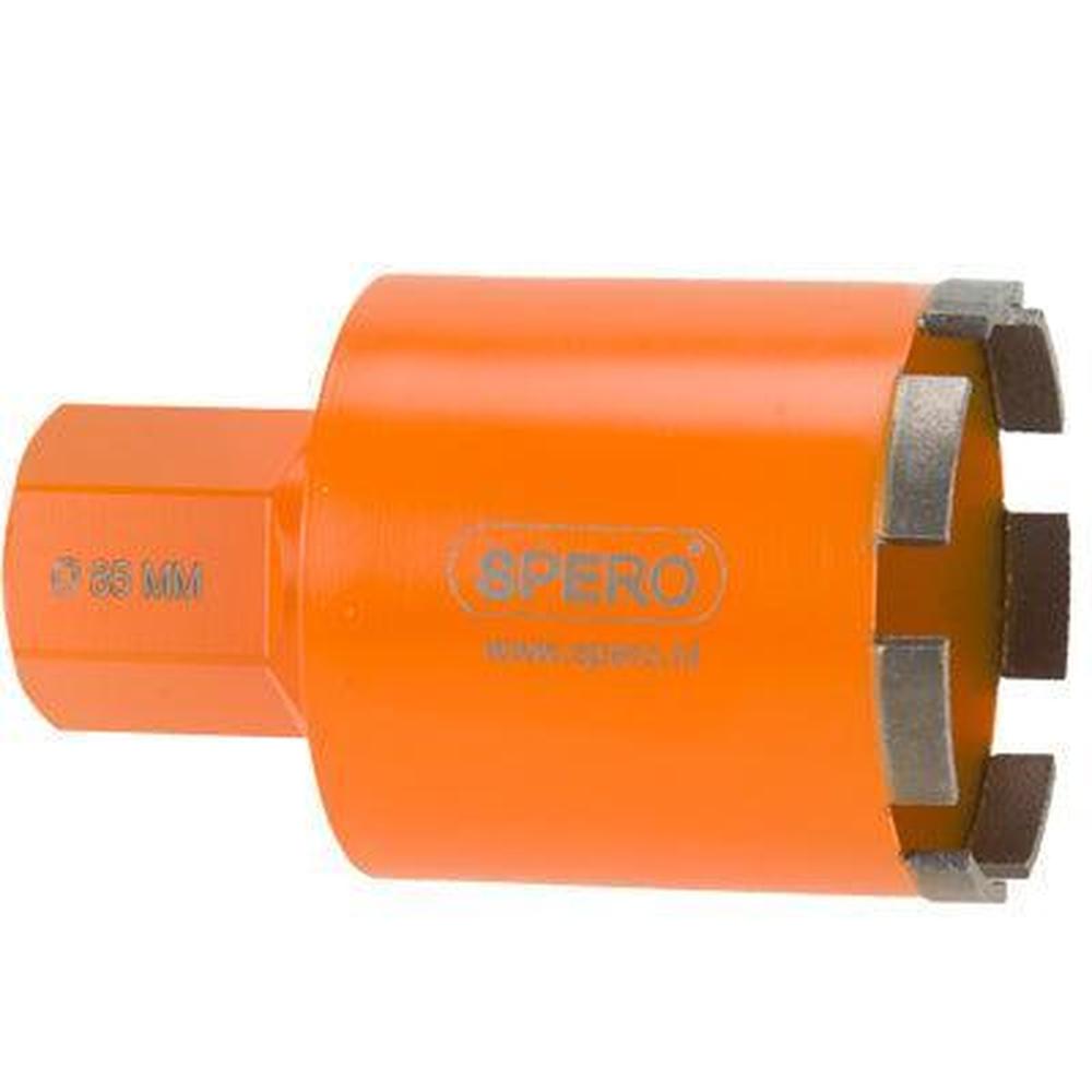 85mm 1 1/4UNC (F) - BETON dozenboor 7 segmenten - Nat gebruik + Droog ICM Soft impact