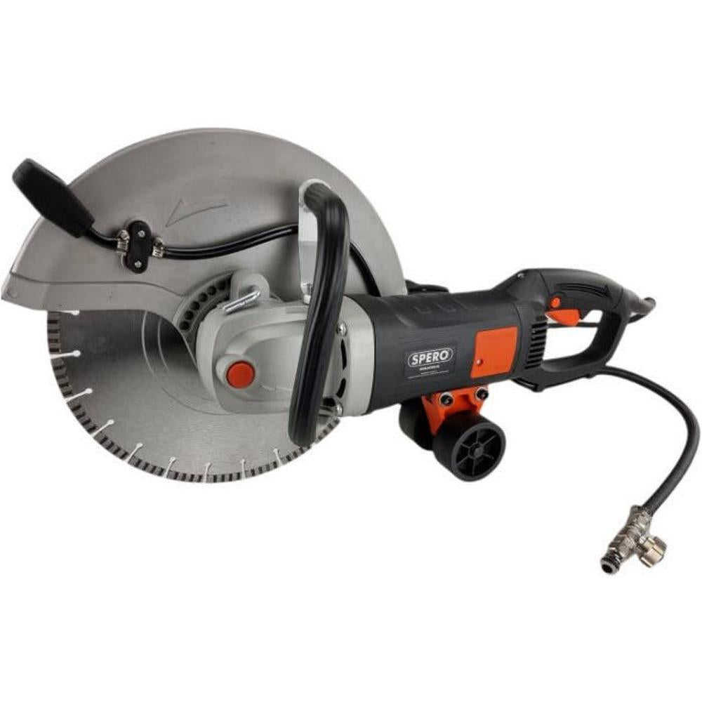 350mm Steenzaag Watergekoeld max.125mm SPHS355 + Steen Diamantzaagblad