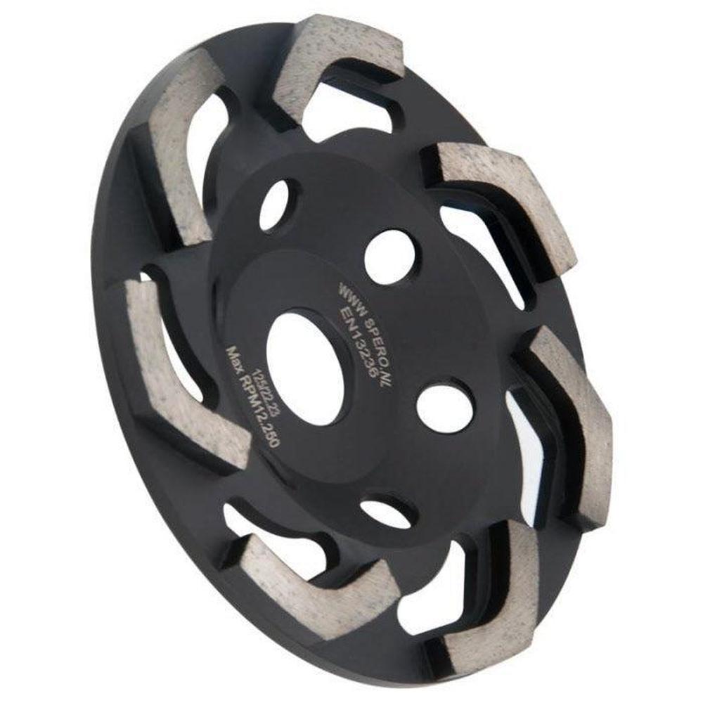 125mm MEDIUM Snake Diamant Komslijpschijf Beton & Coating - SPERO Asgat 22,23mm
