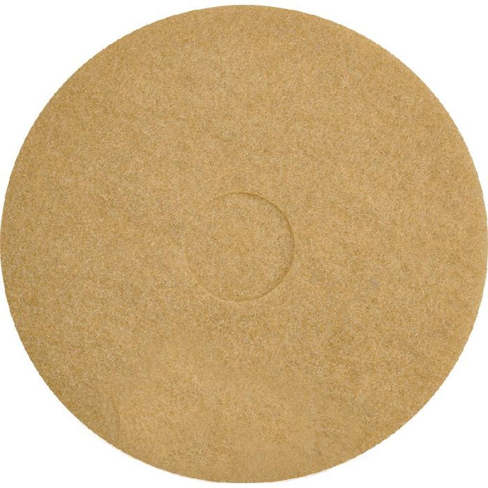 16 inch - Beige dikke vloerpads (406mm) 5 stuks