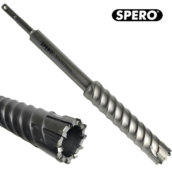 30 x 300mm Rebar Cutter 10 TCT Betonstaal Boor SDS-PLUS