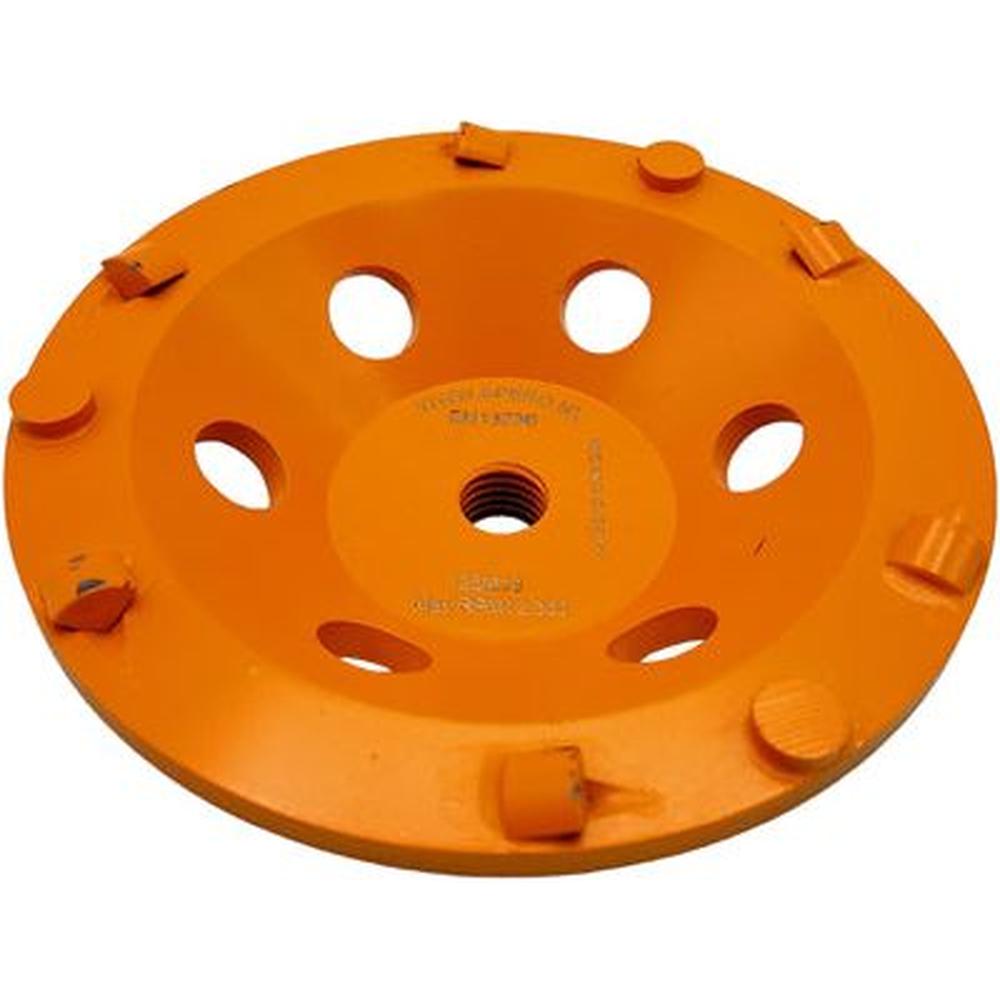 125mm EXTRA GROF 9 Segment PKD Komslijpschijf Coating, Lijm, Asbest & Bitumen - Asgat:25mm TBV. Festool Renovix