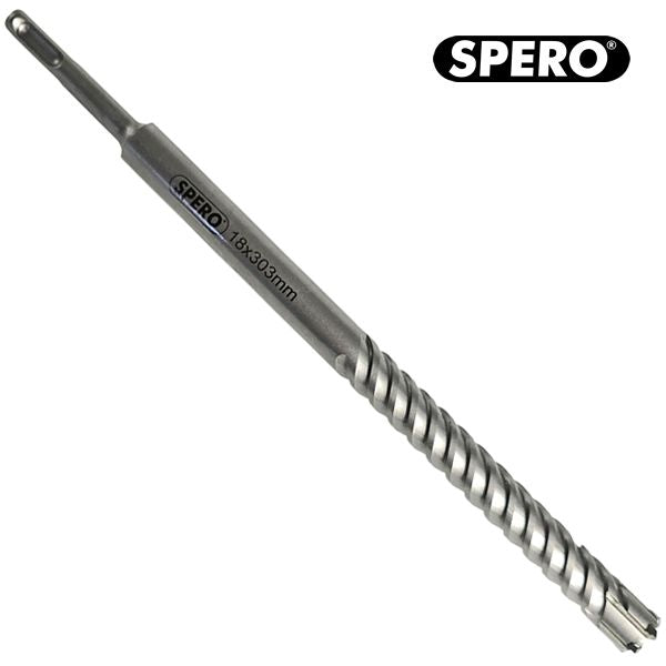 18 x 300mm Rebar Cutter 6 TCT Betonstaal Boor SDS-PLUS
