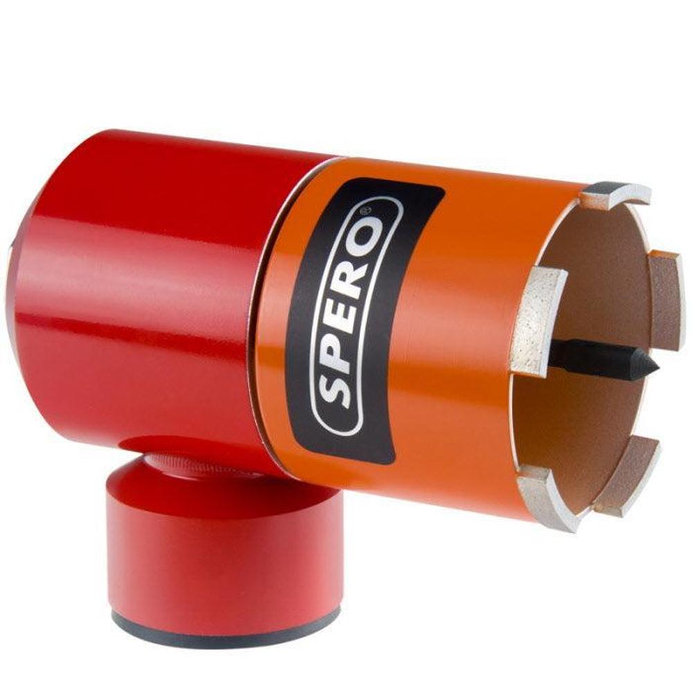 82mm x 60mm - M16(F) STANDAARD Diamant Dozenboor 5 segmenten met achtersleuven t.b.v. stofadapter (droog gebruik)