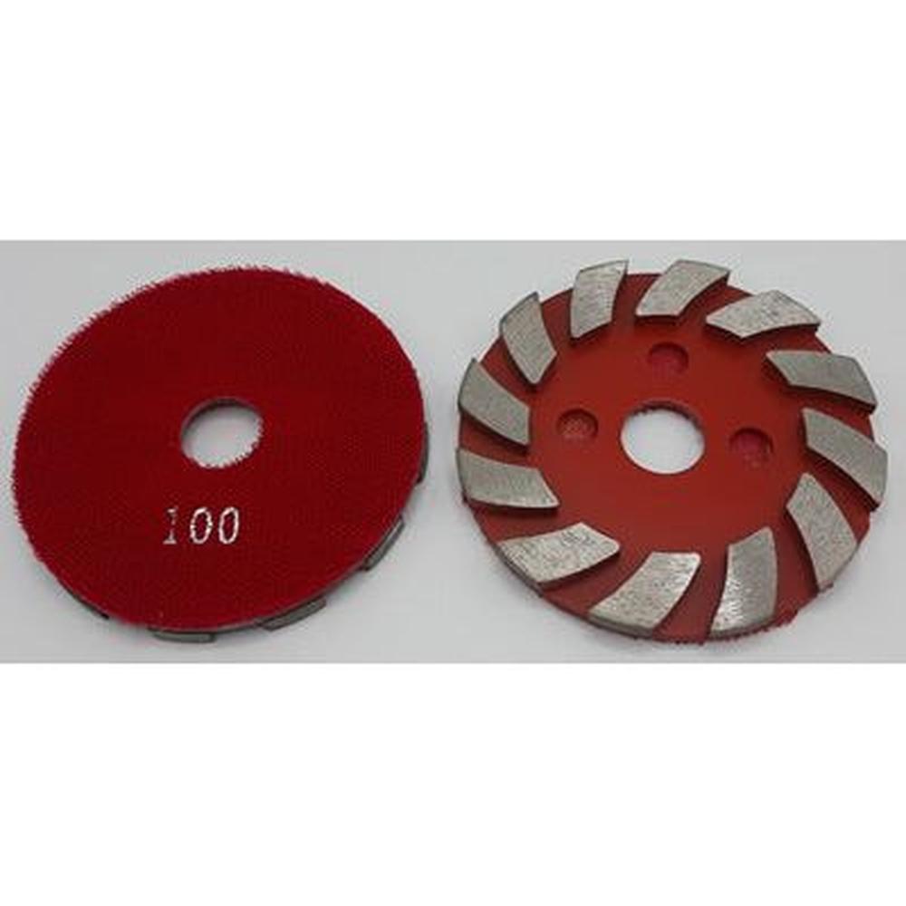 Korrel 100 - 100mm Diamant Slijpschijf - Beton, Terrazzo & Hardsteen