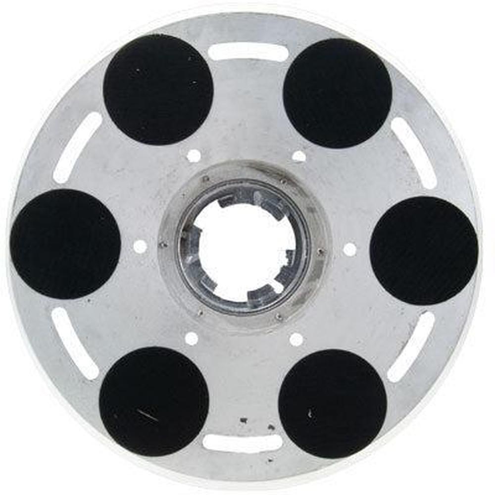 18inch Aluminium Padhouder met 6 x 100mm klitteband opname TBV. SP7001