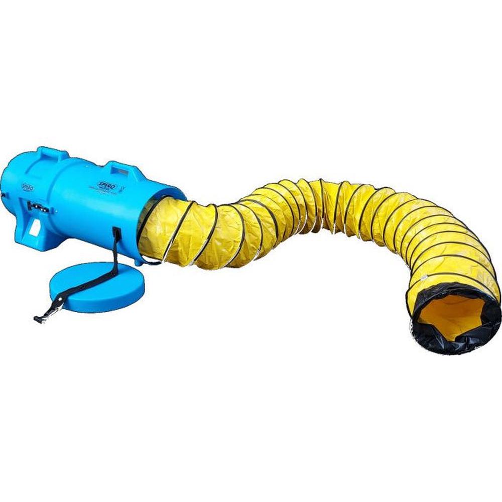 3900M3/H - Dia:300mm Axiaal Ventilator 750W Excl. koker met 4.5mtr slang - SBL4001