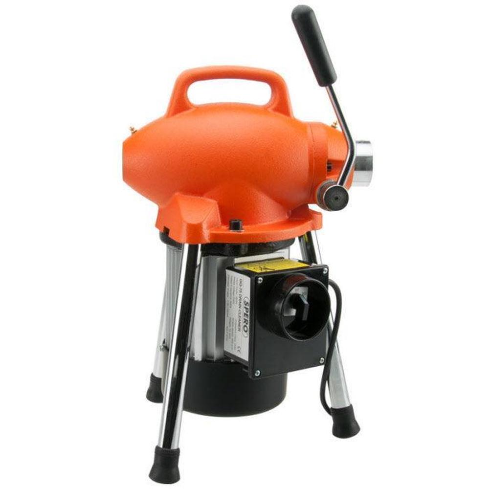 8 & 16mm afvoerontstopper elektrisch roterend - 390Watt - complete set