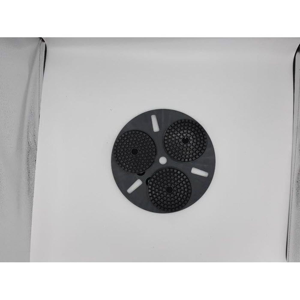 254mm - 3 x 100mm Polijst & Schuurschijven opnamebord SPBS250