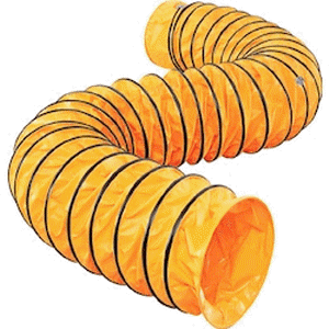 410mm x 5Mtr Flex Luchtslang Axiaal Ventilator incl. slangenklem