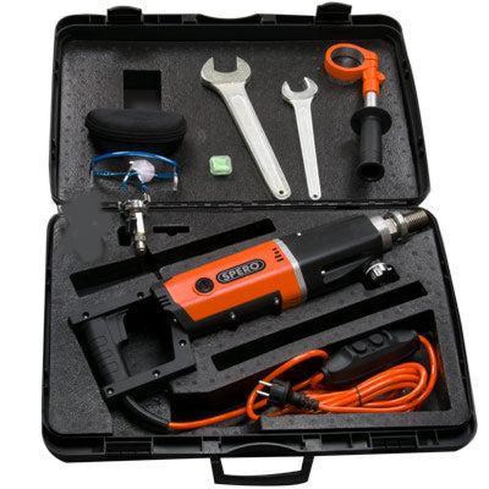 2200Watt Industrie Diamantboormachine met D-greep SPB1004D - Nat Beton