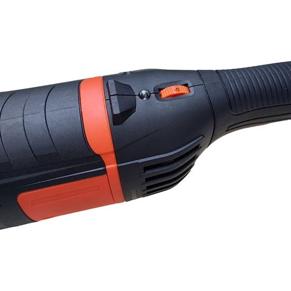 180mm DELUXE 2200Watt Betonslijper cq Schuur & Polijstmachine DROOG + Verende stofkap & STEEN Diamant Komschijf