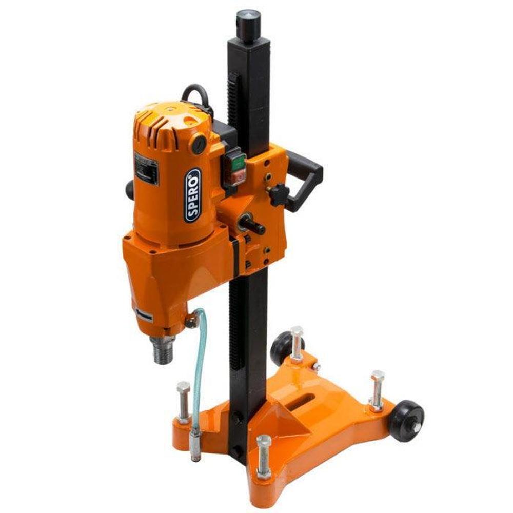 2400Watt Diamantboormachine met statief Max. 250mm SPB2001 - Nat Beton