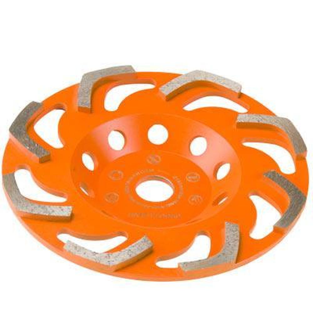 180mm Medium Snake Diamant Komslijpschijf Beton & Coating - SPERO Asgat 22,23mm