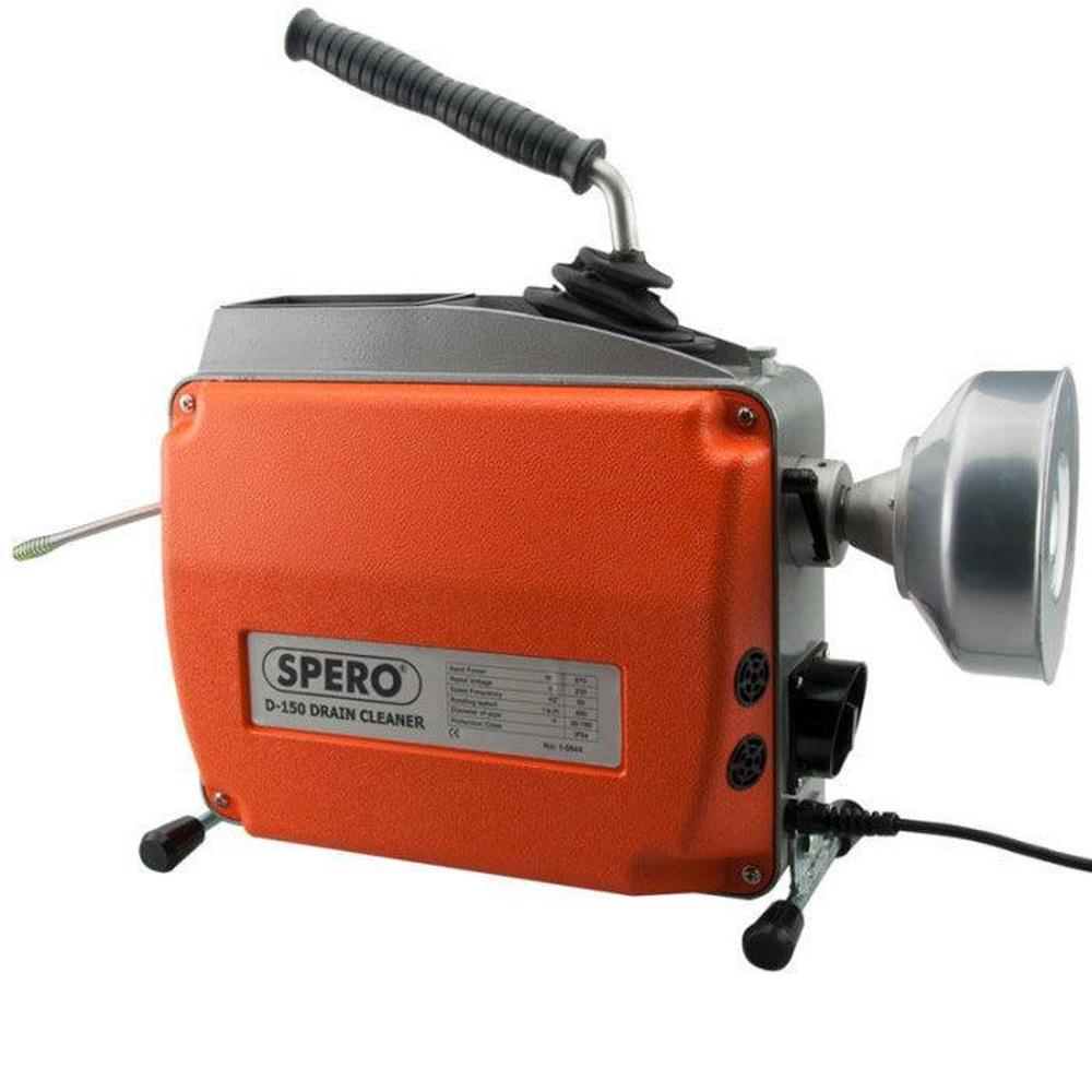 8, 16 & 22mm afvoerontstopper PRO elektrisch roterend - 570Watt - complete set