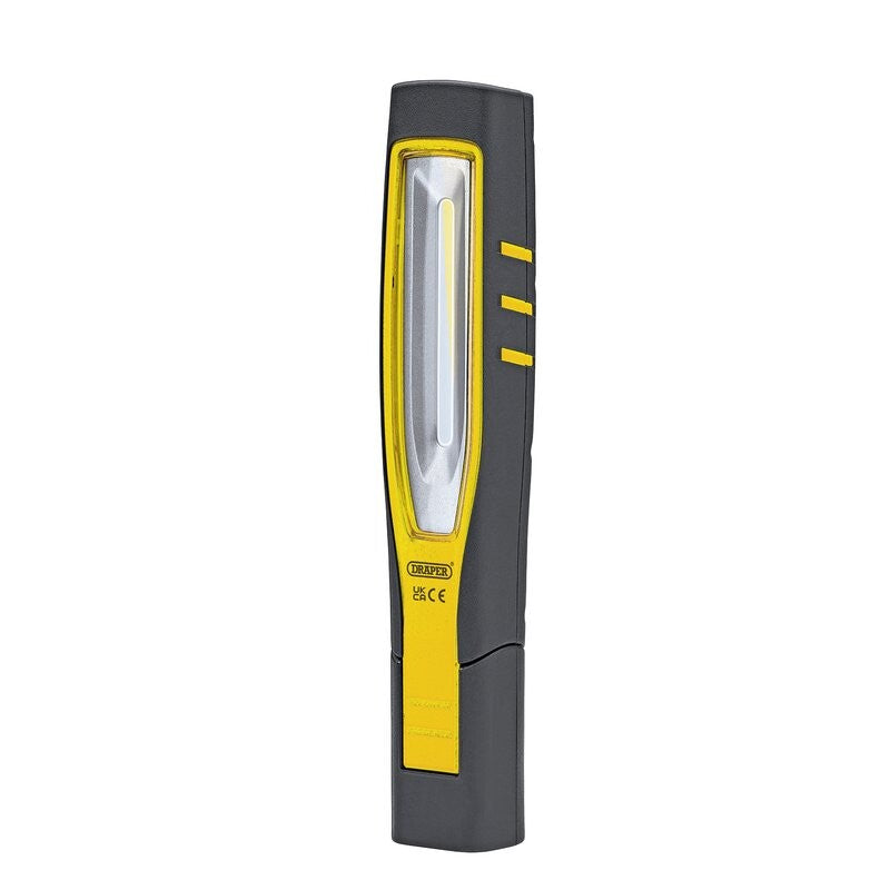 Inspectielamp COB LED, 7W, 700 Lumen, geel