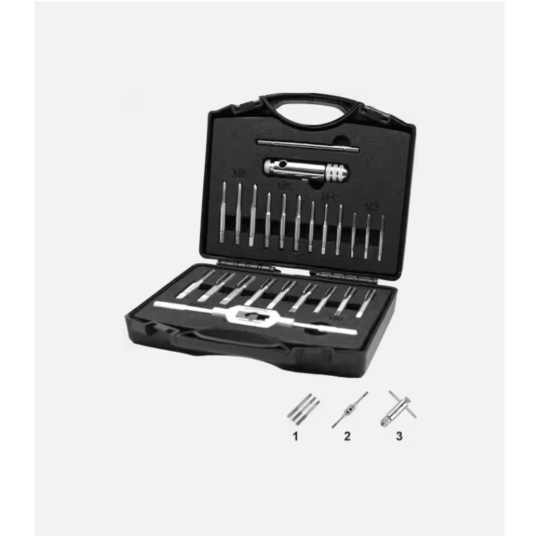 International Tools ECO HSS Set Draadsnijden DIN 352 in kunststof kofferInternational ToolsMZS Gereedschap