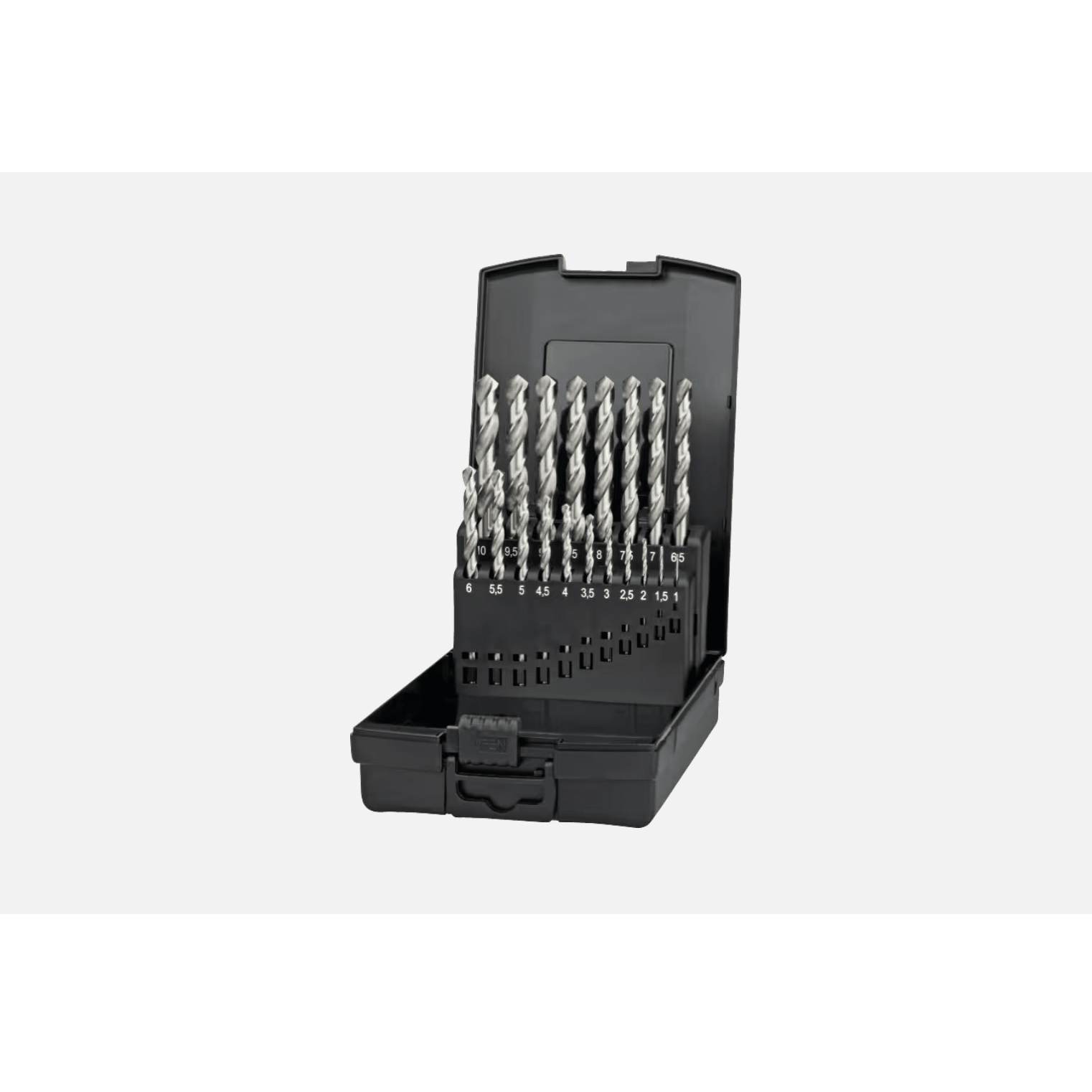 International Tools ECO HSS Set Spiraalboren DIN 338 Kruisaanslijping, blank geslepen (11.430)International ToolsMZS Gereedschap