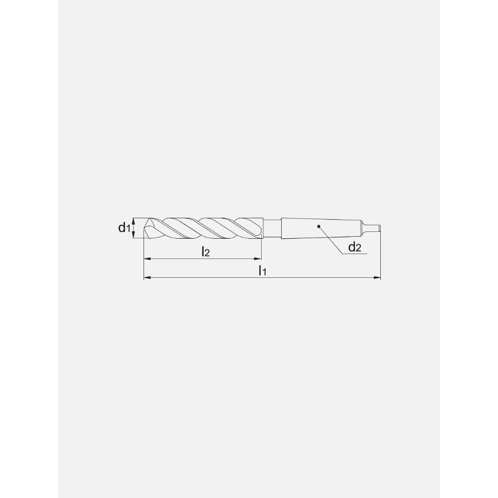 International Tools ECO HSS Spiraalboor DIN 345 Gewalst (MK)International ToolsMZS Gereedschap