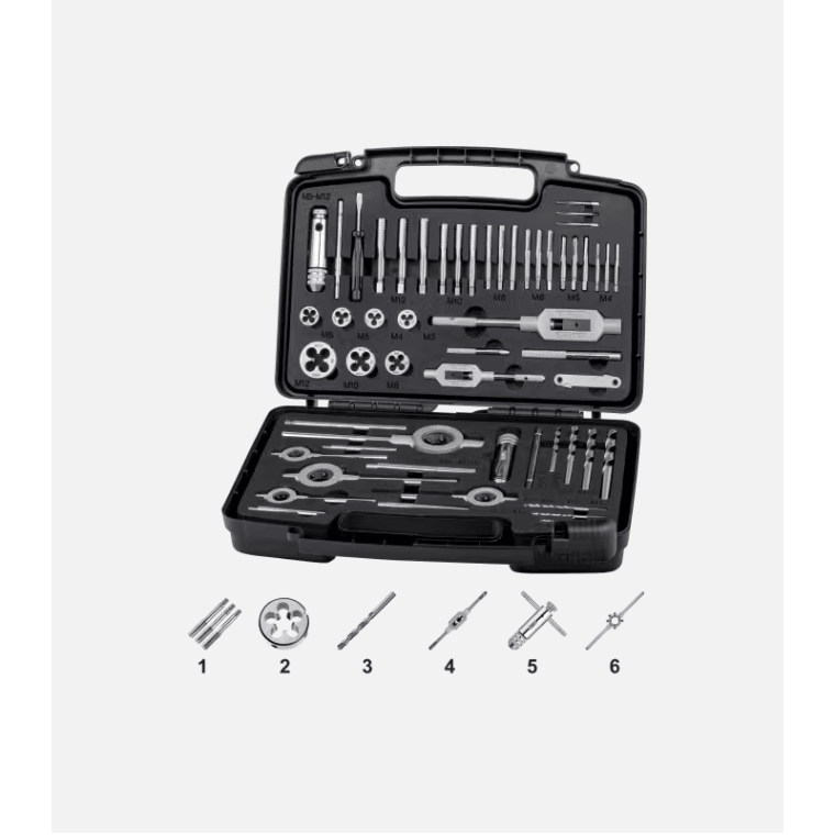 International Tools ECO PRO HSS Set Draadsnijden in kunststof kofferInternational ToolsMZS Gereedschap