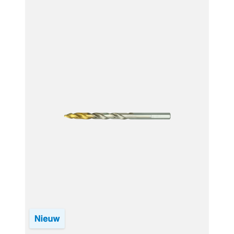 International Tools ECO PRO HSS Spiraalboor DIN 338 Step - point (TiN - tip) – 3 - vlaks schachtINTERNATIONAL TOOLSMZS Gereedschap