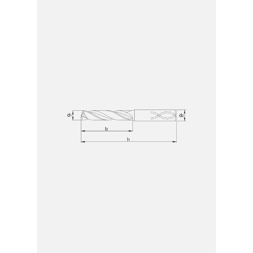 International Tools ECO PRO Volhardmetaal Spiraalboor DIN 6537 - K 3xD met koelkanaal, TiAlNINTERNATIONAL TOOLSMZS Gereedschap