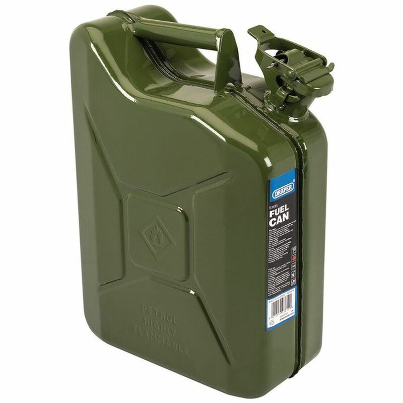 Jerrycan staal, 10L, groen-0