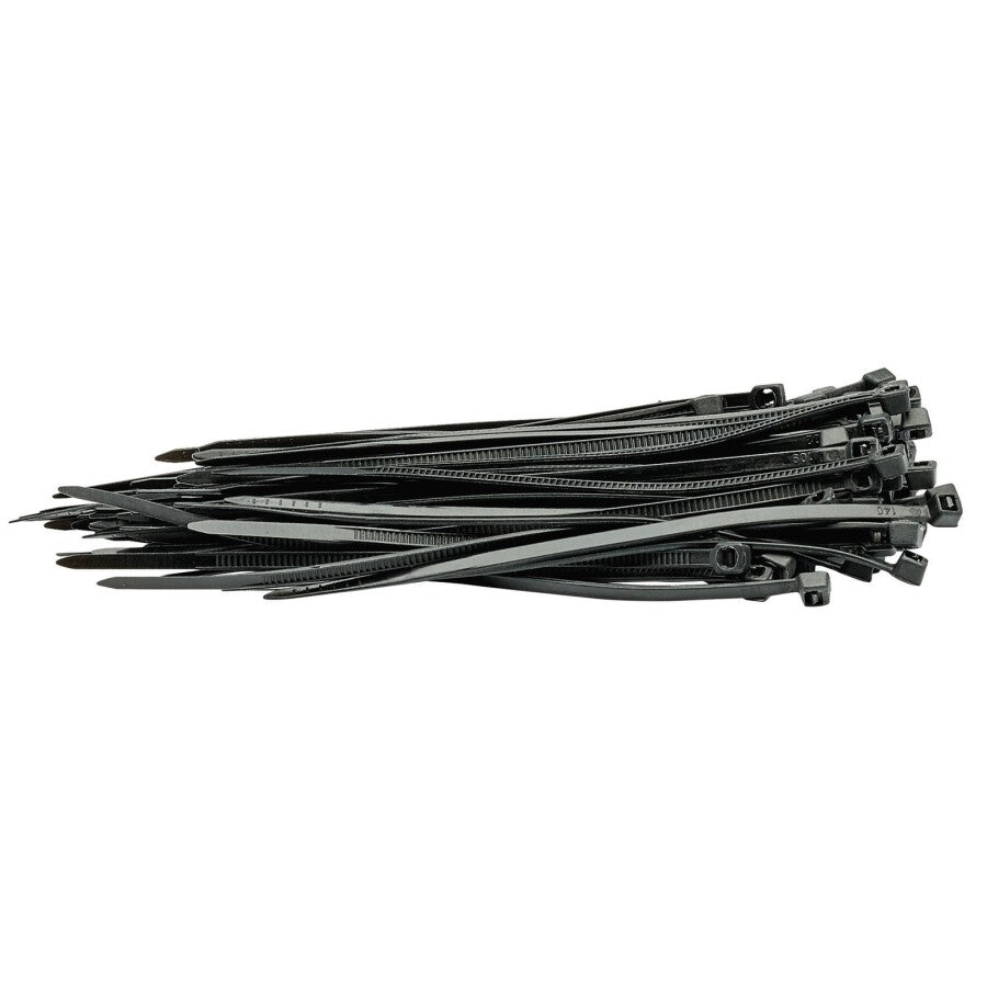 Kabelbinder 2,5x100mm, zwart, 100st