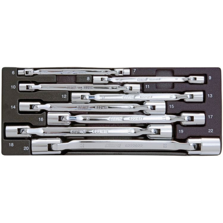 Kniesleutelset, 8dlg, S - moduleCustorMZS Gereedschap
