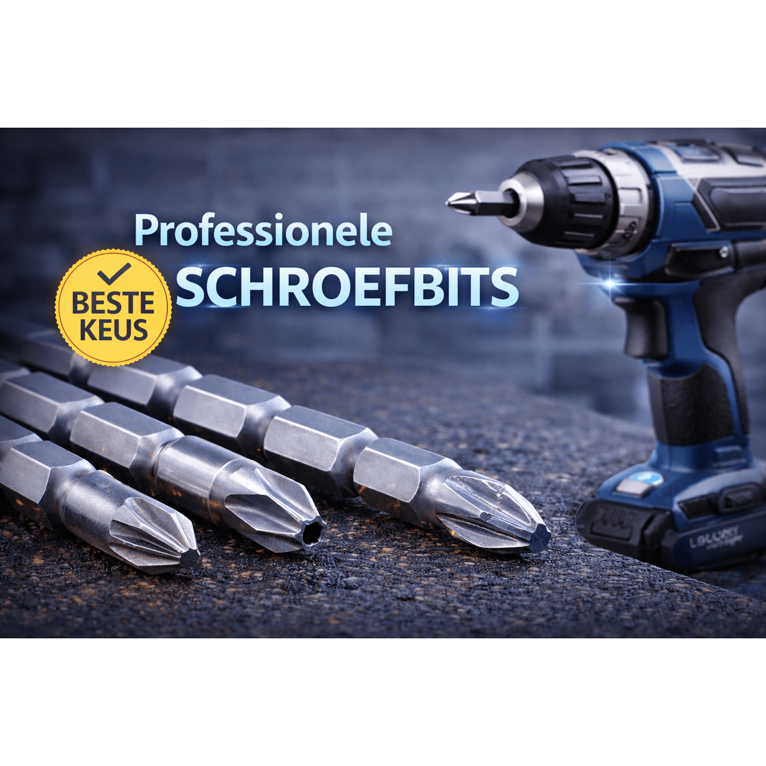 KO - KEN 5/16" slagbit Sleuf 1.6x9.0 80 mmKO - KENMZS Gereedschap