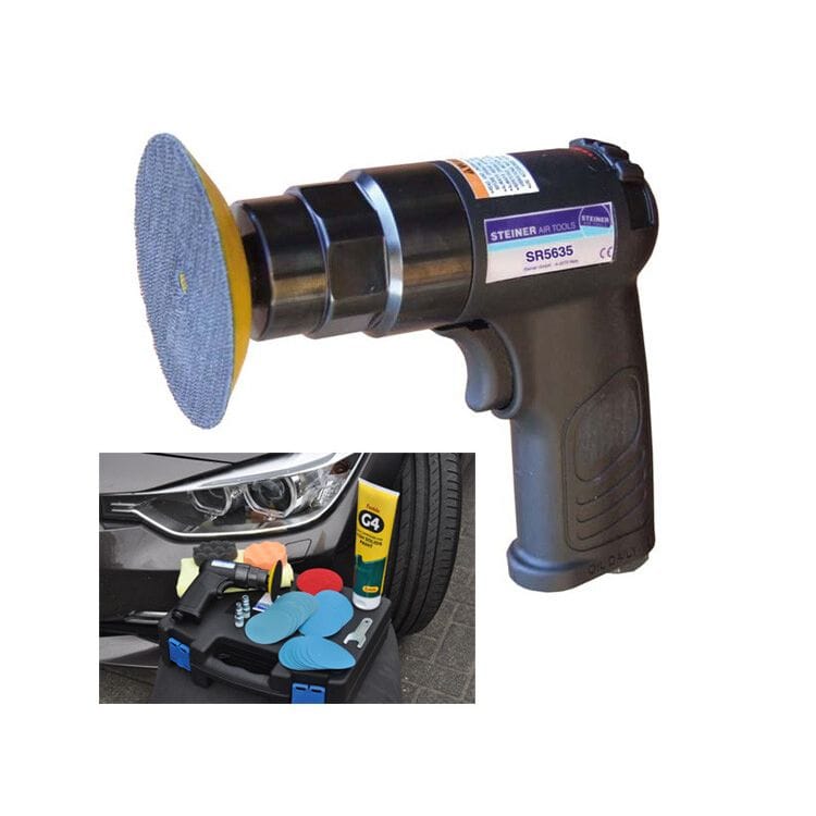 Koplamp polijst kit, in kofferSteiner AirtoolsMZS Gereedschap