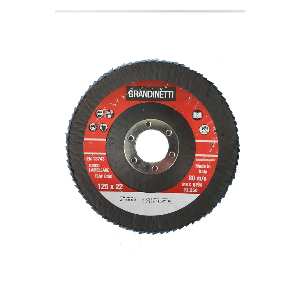 Grandinetti Lamellenschijf P40 - 125 mm