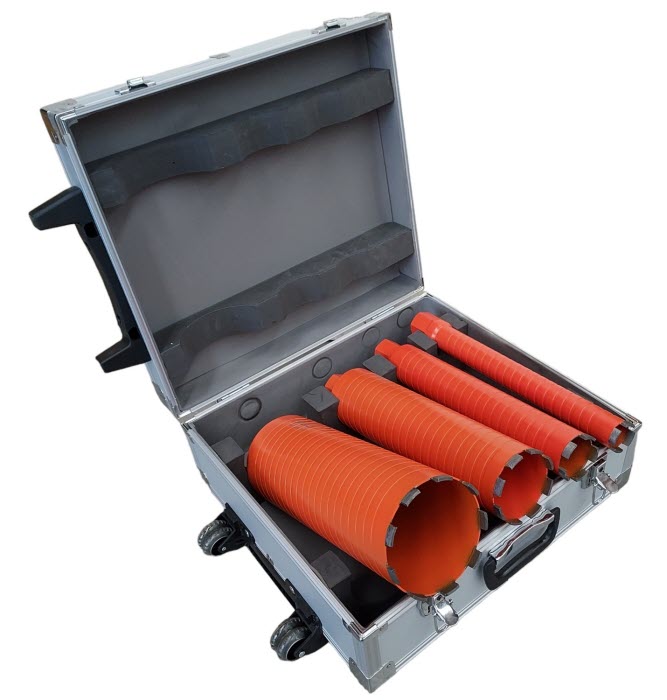 UNC BETON DROOG - 40, 62, 92 & 132mm - Softimpact Diamantborenset C - SPERO - L:350mm