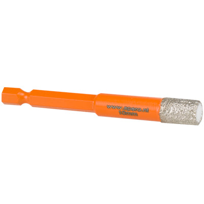 10mm x 40mm Tegelboor Xtreme met Wax - Droog - HEX