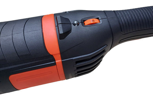 180mm DELUXE 2200Watt Betonslijper cq Schuur & Polijstmachine DROOG + Verende stofkap & STEEN Diamant Komschijf