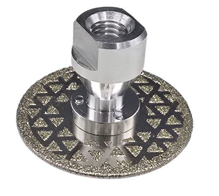 65mm Tegel & Natuursteen Dubbelzijdig Vormgeving Diamantzaagblad M14