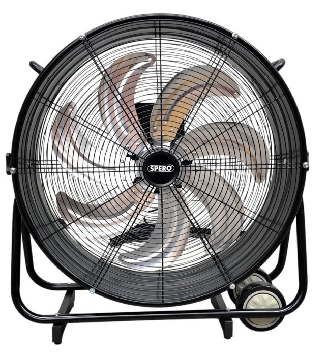 14.000 m3/h - 60cm Fan Geluidsarm Industrie Drum Vloerventilator Kantelbaar - SPV601 ``uitverkocht tot 01-10-2026``
