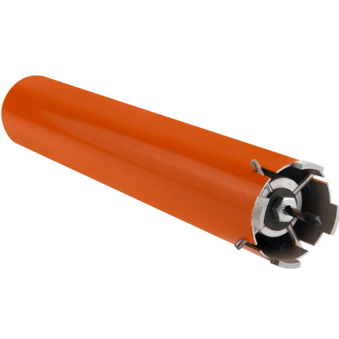 72mm Diamant Droogboor M16 - 400mm lang met Stofafzuiging & Centreersleuven
