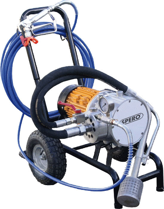 4.0Ltr/Min Airlesspomp LATEX verfspuit 30 liter trechter - SPA101B