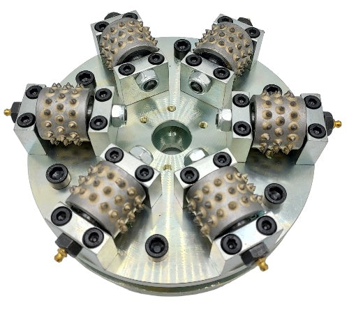 250mm Bouchardeerschijf Geveerd GROF tbv SPBS250 Vloerschuurmachine oud model