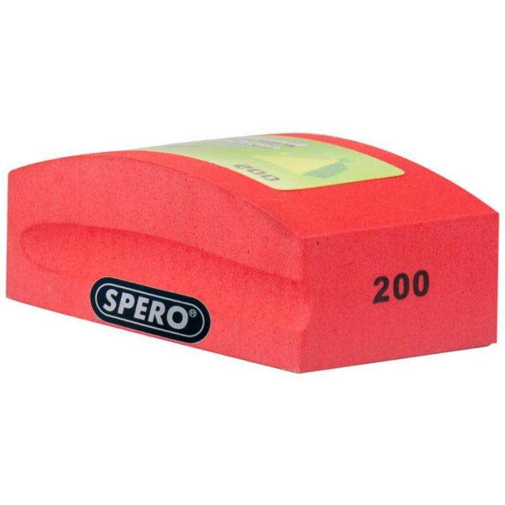 Korrel 200 Diamant handschuurblok afmetingen 58 x 92mm zacht foam